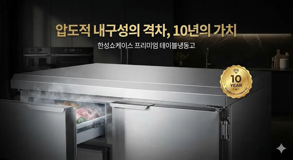 테이블냉동고