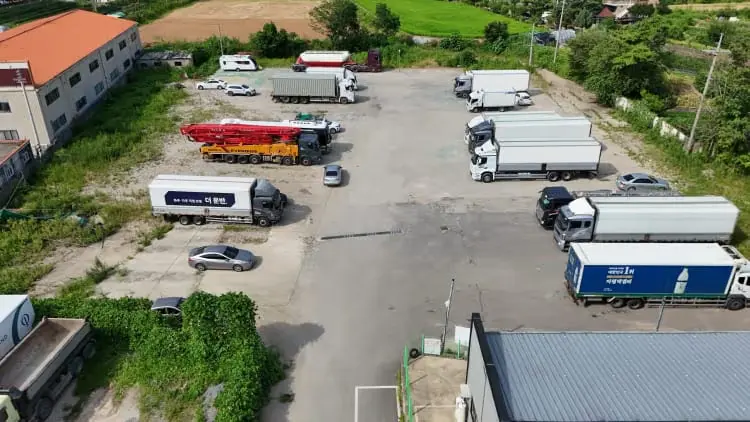 용인시 처인구 고림동 화물차 주차장