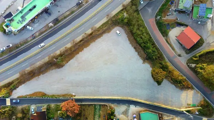 평택 도곡리 화물차 주차장