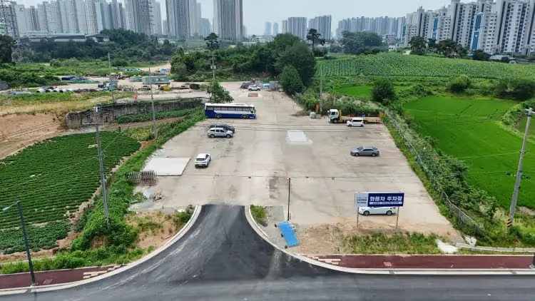 평택 칠괴동 화물차 주차장