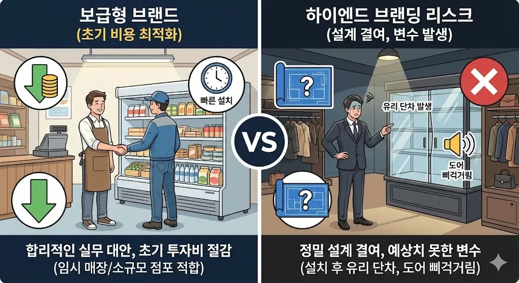 냉장쇼케이스제작
