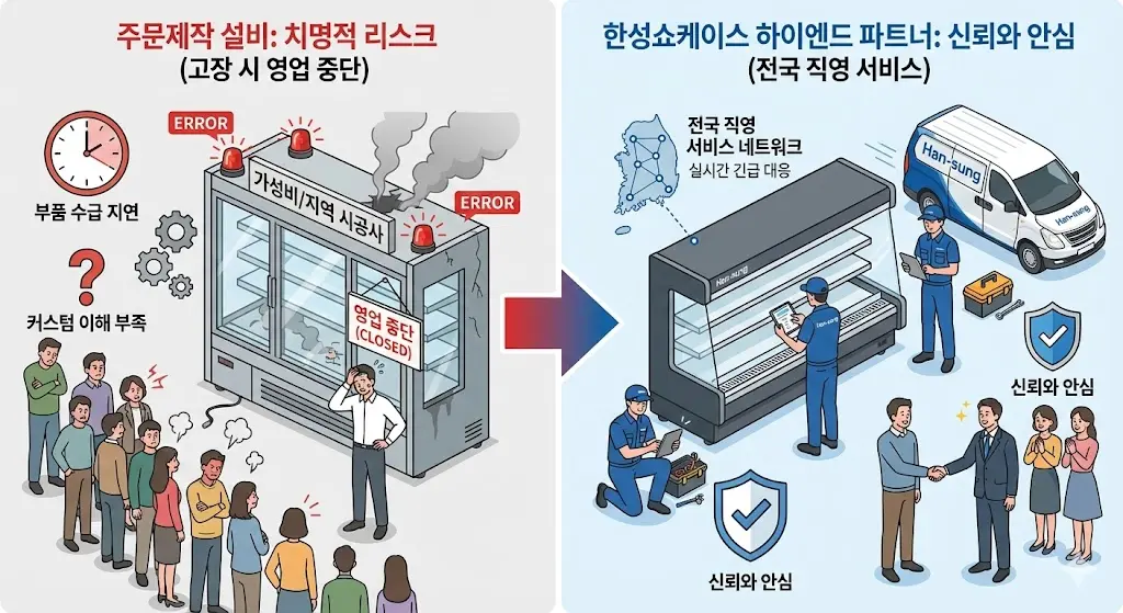 냉장쇼케이스제작