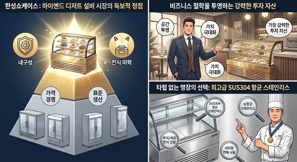 카페냉장쇼케이스