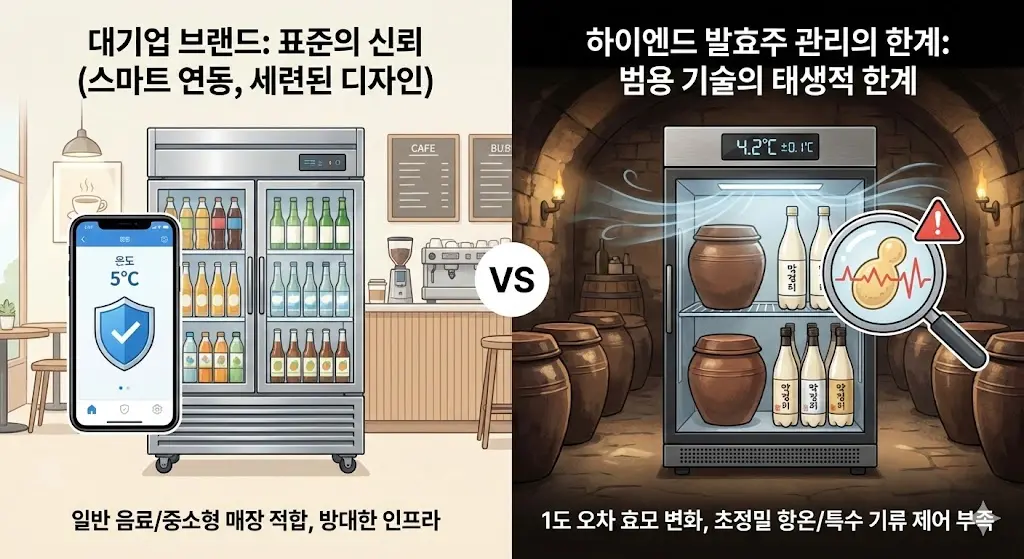 막걸리냉장고