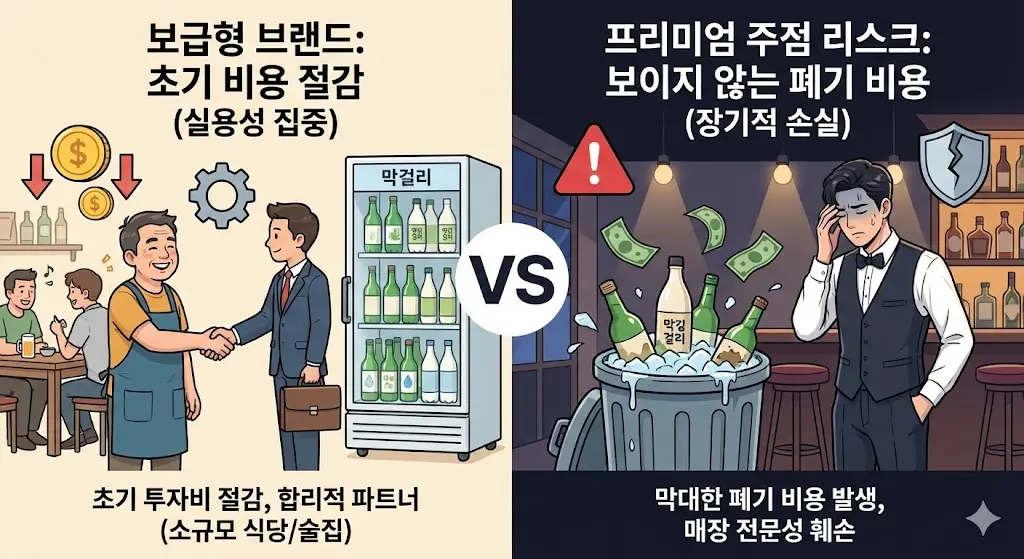막걸리냉장고