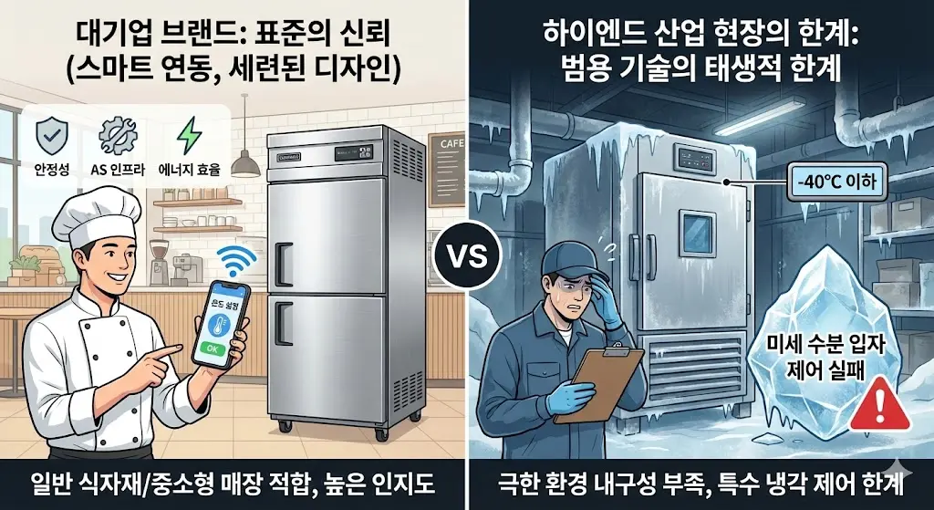 업소용급속냉동고