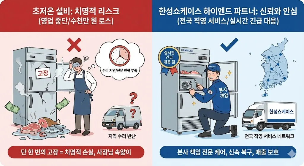 업소용급속냉동고