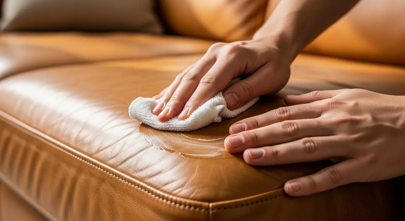 천연가죽 소파 관리법