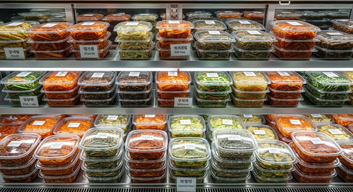반찬 쇼케이스 
