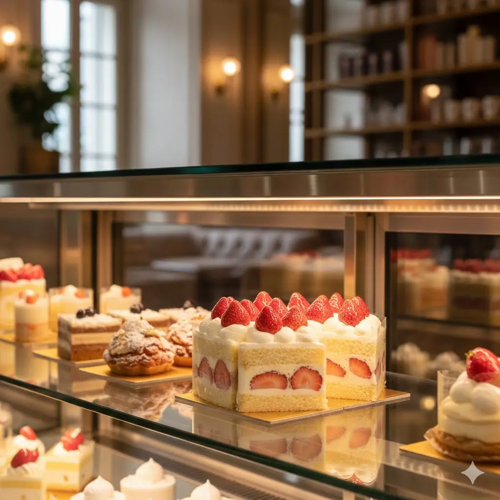 카페 쇼케이스 냉장고