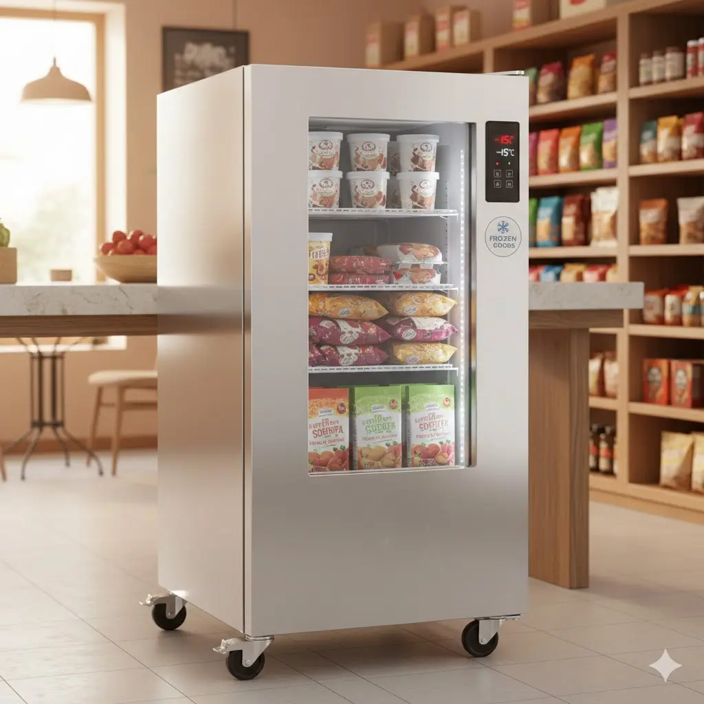 한성쇼케이스 프리미엄 냉동 쇼케이스 우성 유니크 보급형 중고 냉동 쇼케이스 비교 포인트