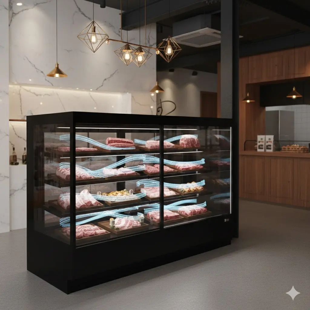 정육점 쇼케이스