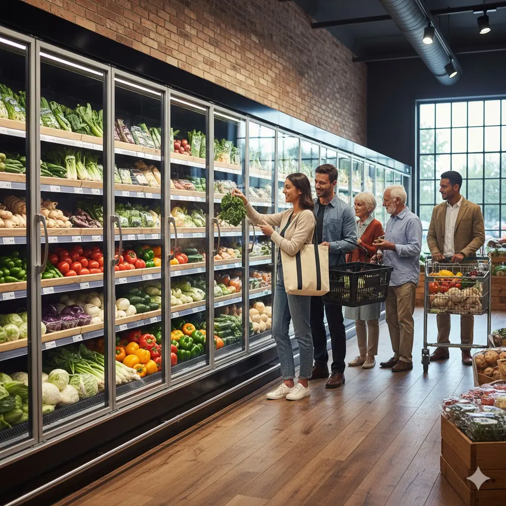 업소용야채냉장고