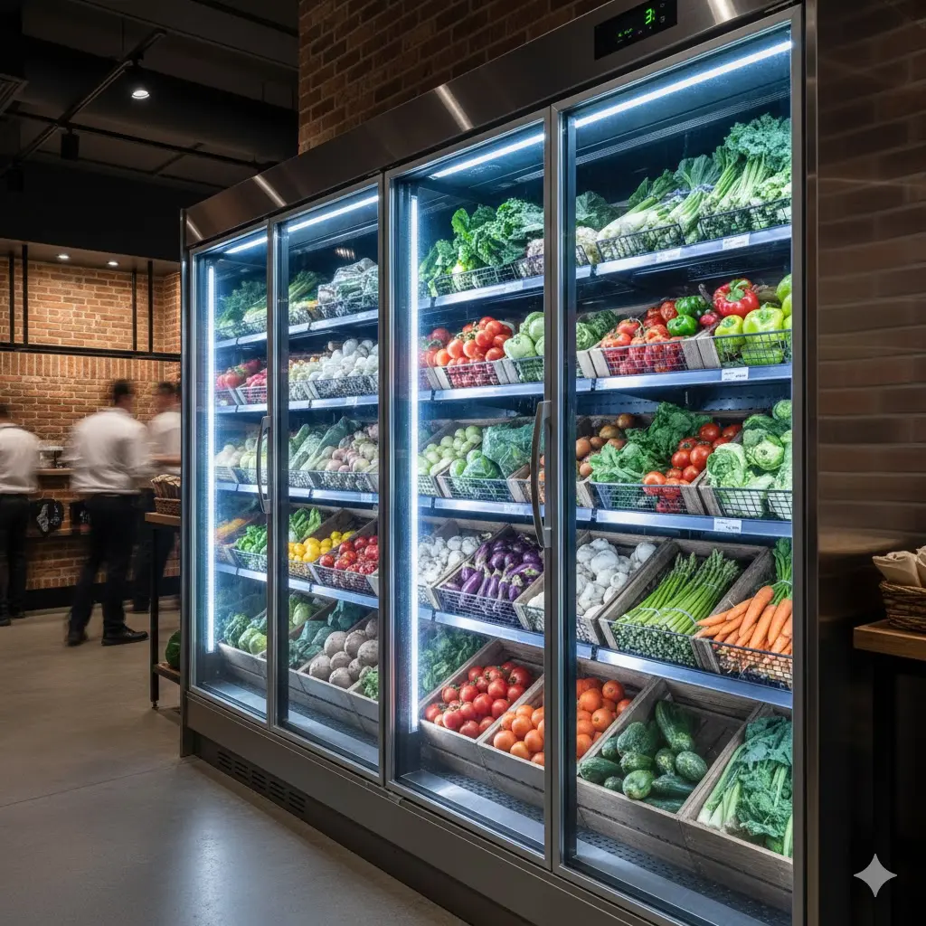 업소용야채냉장고