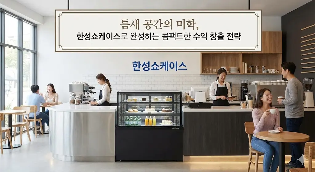 틈새 공간의 미학, 한성쇼케이스로 완성하는 콤팩트한 수익 창출 전략