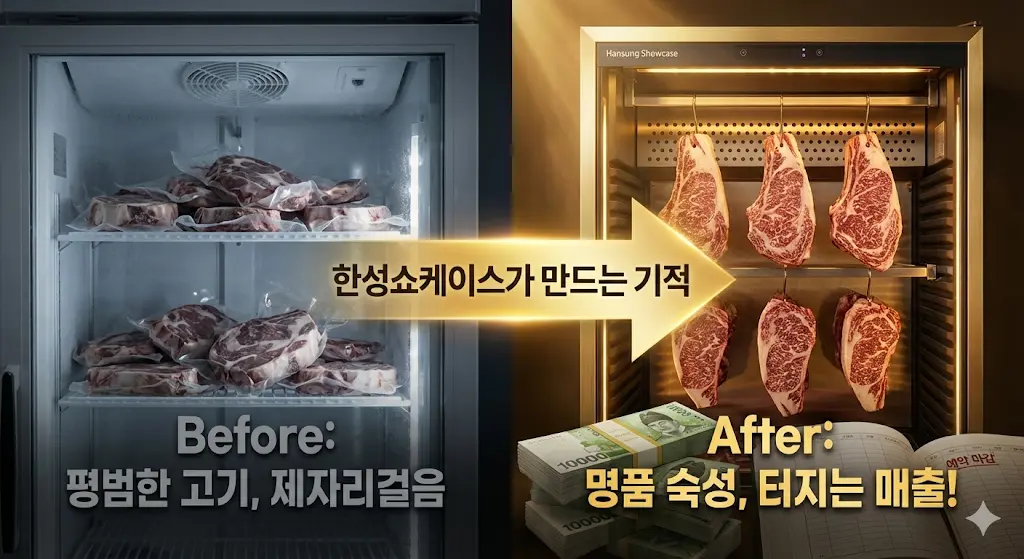 고기숙성냉장고