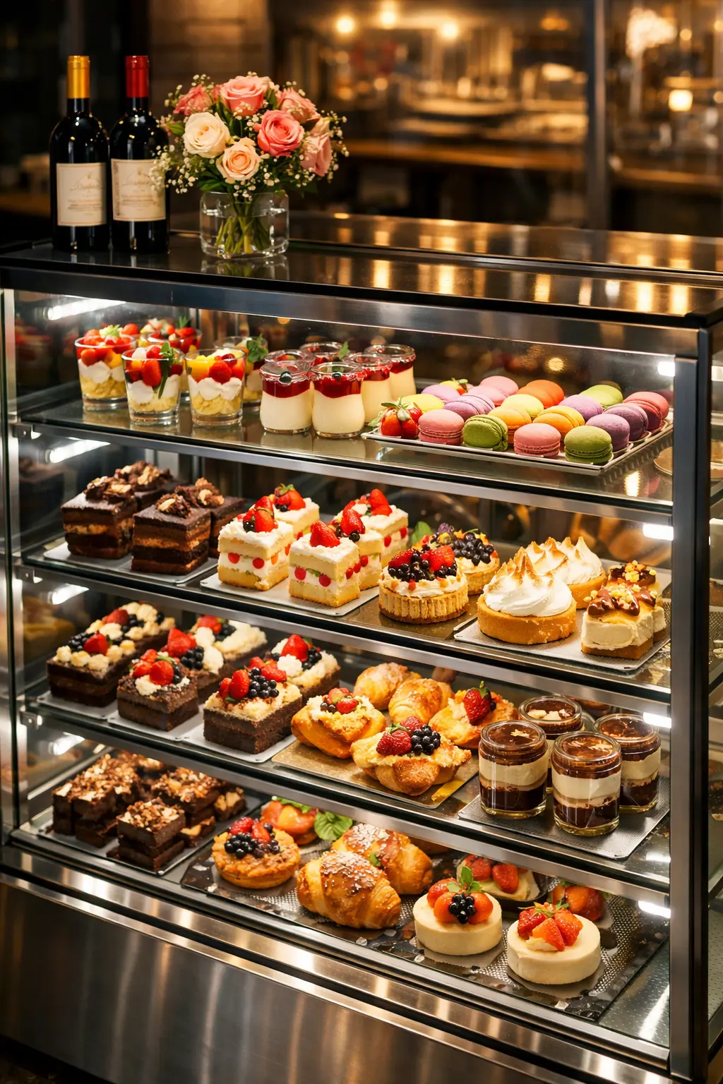 카페 냉장쇼케이스