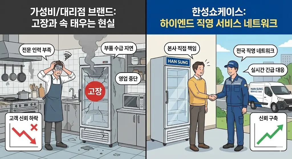 유니크업소용냉장고