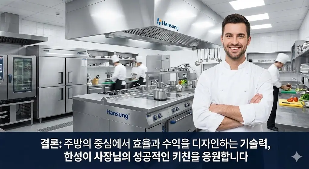 성공적인 키친과 한성 셰프