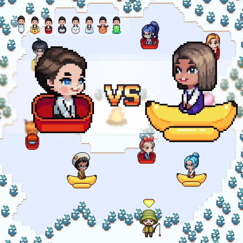 젭 퀴즈 팀전 맵 얼음 위 대결