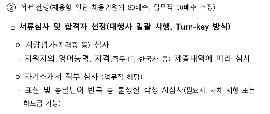 2026년 LH 서류전형