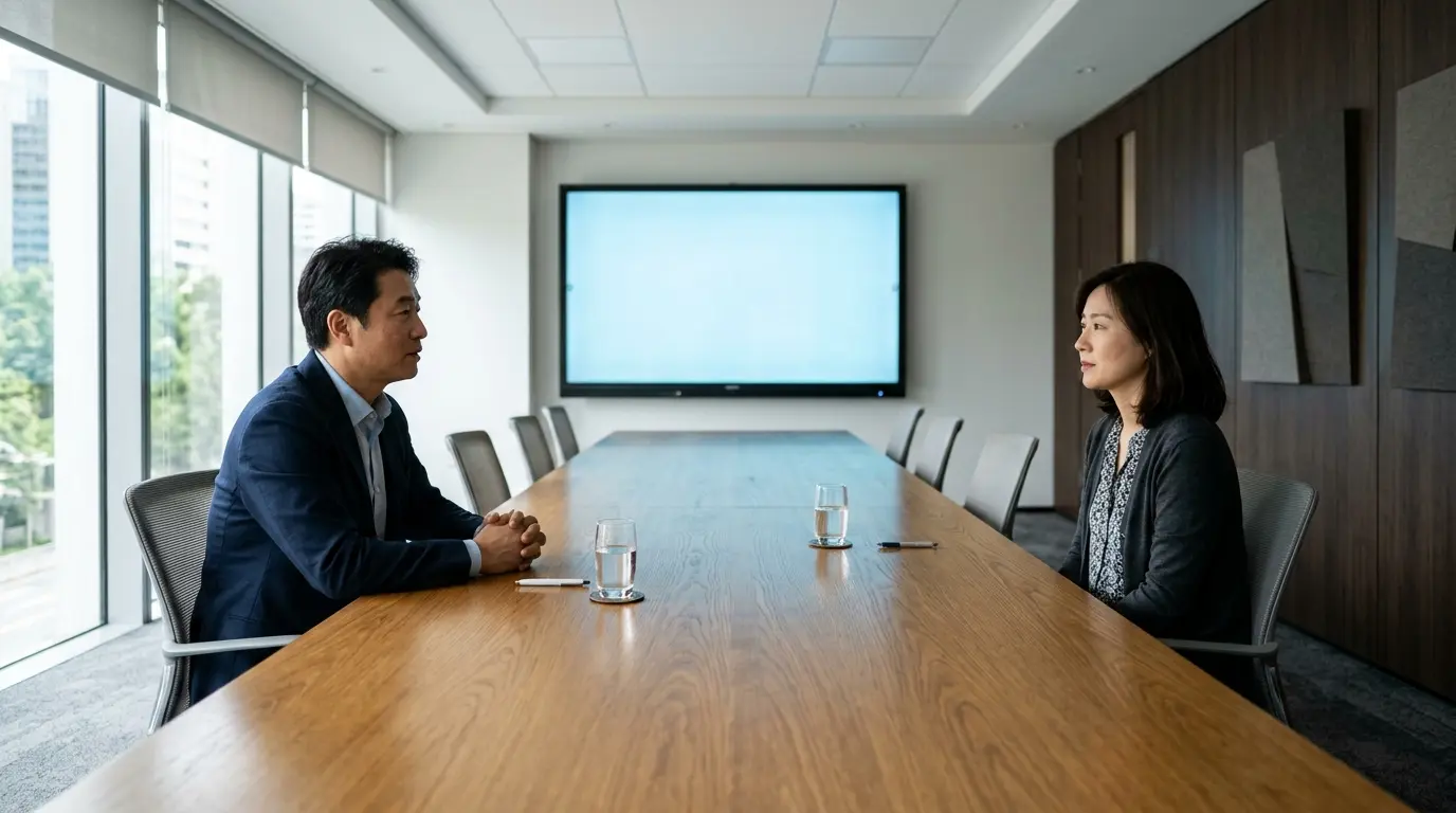 대형전자칠판 설치 전 확인할 점 | 브라켓 하중과 회의실 구축 기준