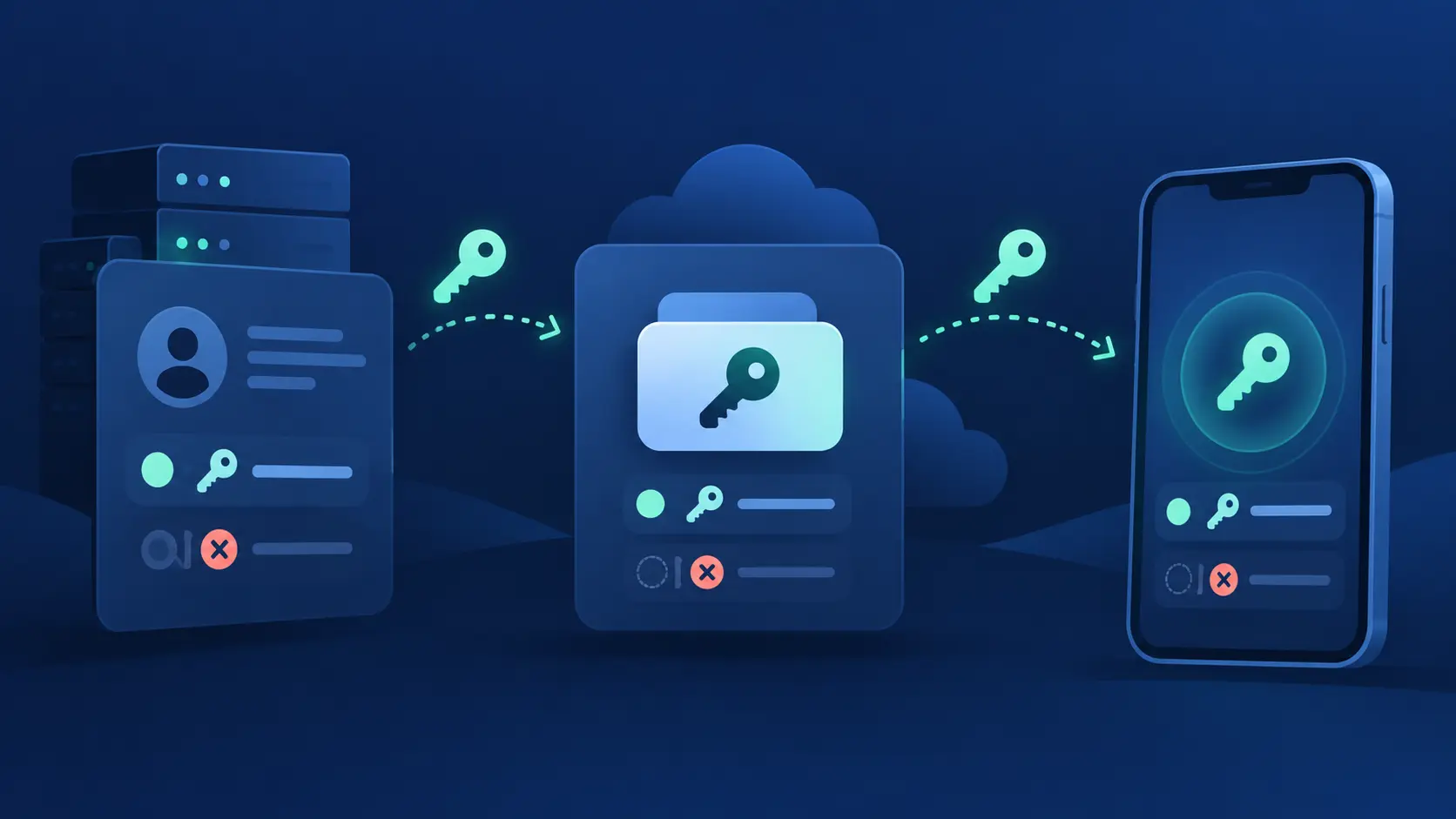 앱 MVP passkey 정리: 계정 상태·Provider 표시·다음 로그인을 나누는 5가지 기준
