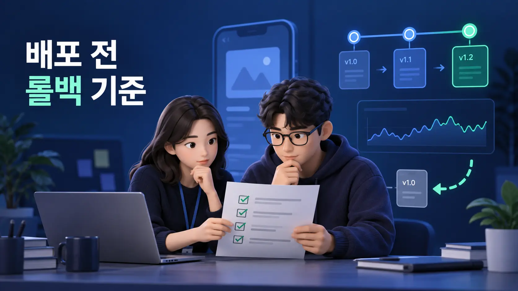 MVP 배포 전 롤백 기준: 출시 기록에 반드시 남길 6가지