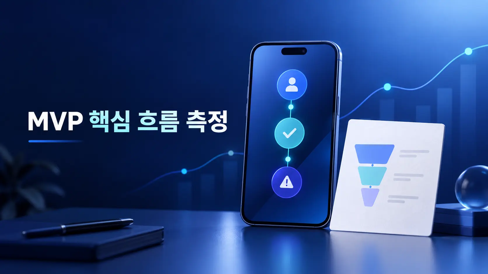 앱 MVP 핵심 흐름 측정: 출시 전 이벤트 설계 5단계
