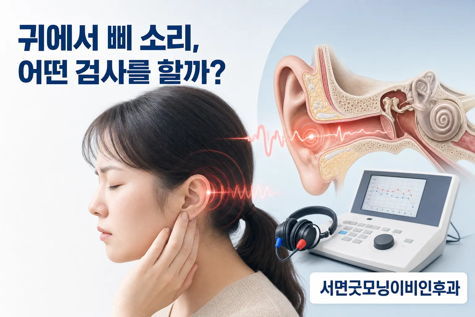 부산이비인후과 | 귀에서 삐 소리가 날 때 어떤 검사를 할까요?