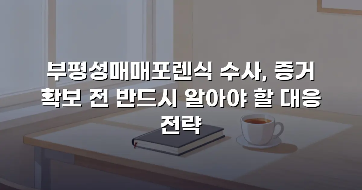 부평성매매포렌식 수사, 증거 확보 전 반드시 알아야 할 대응 전략