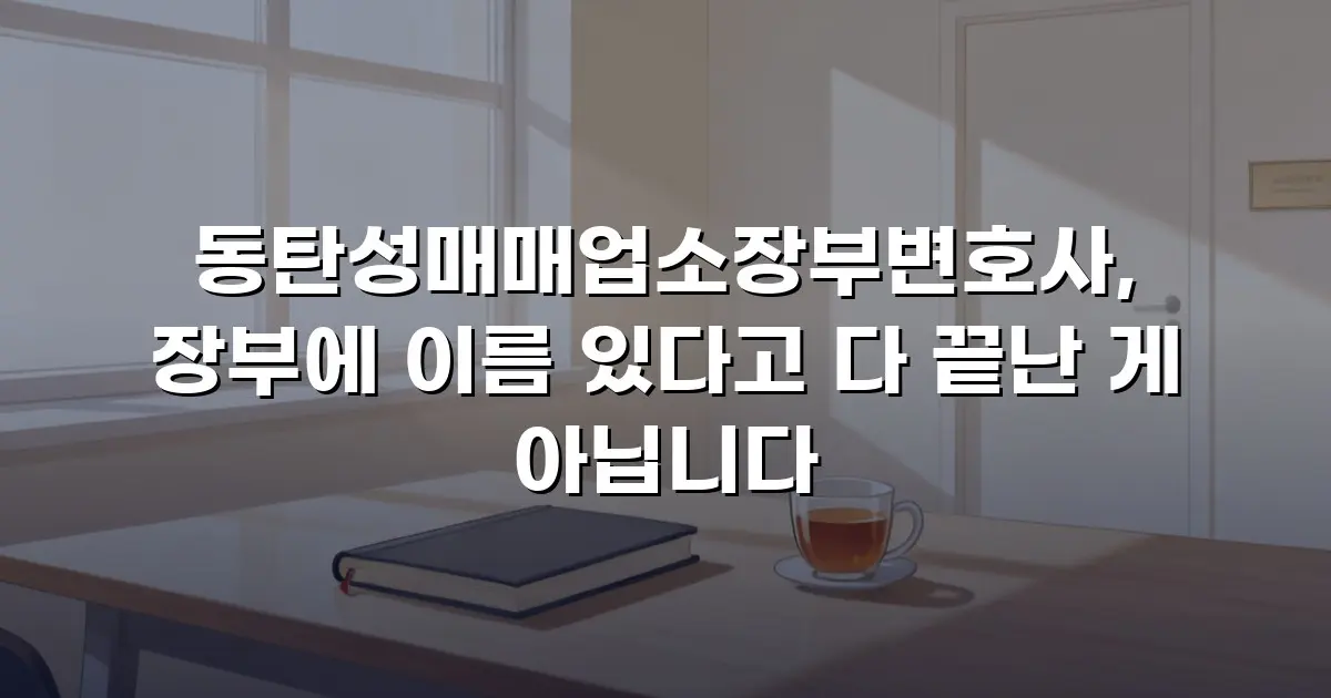 동탄성매매업소장부변호사, 장부에 이름 있다고 다 끝난 게 아닙니다