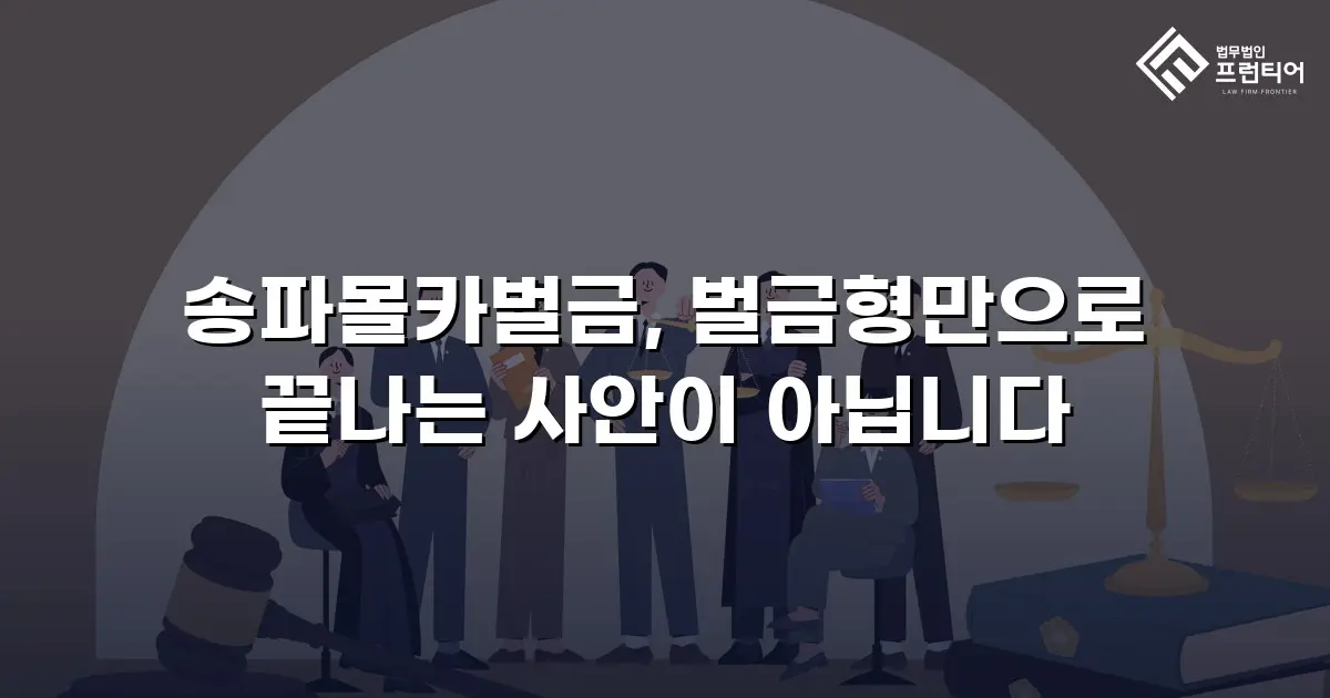 송파몰카벌금, 벌금형만으로 끝나는 사안이 아닙니다