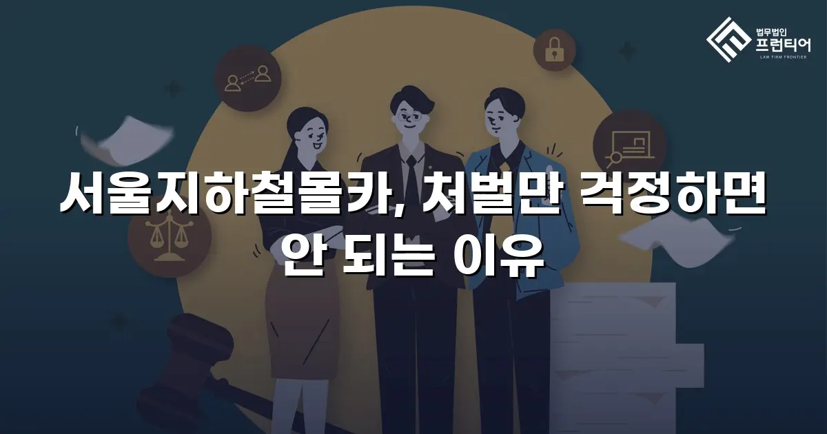 서울지하철몰카, 처벌만 걱정하면 안 되는 이유