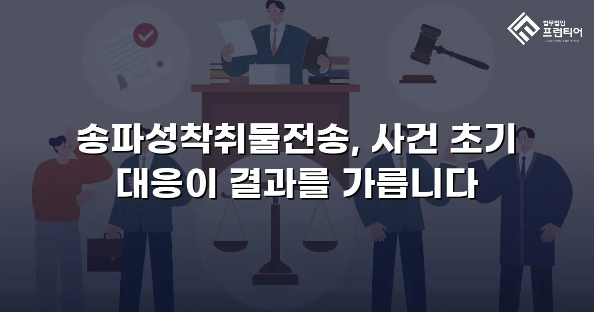 송파성착취물전송, 사건 초기 대응이 결과를 가릅니다