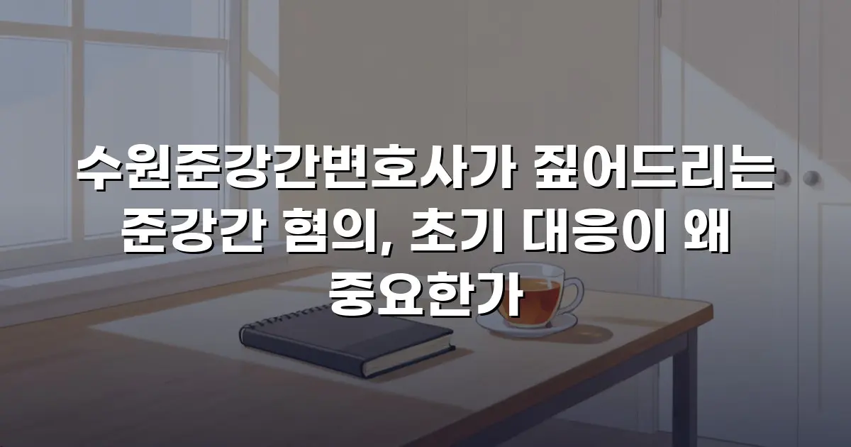 수원준강간변호사가 짚어드리는 준강간 혐의, 초기 대응이 왜 중요한가