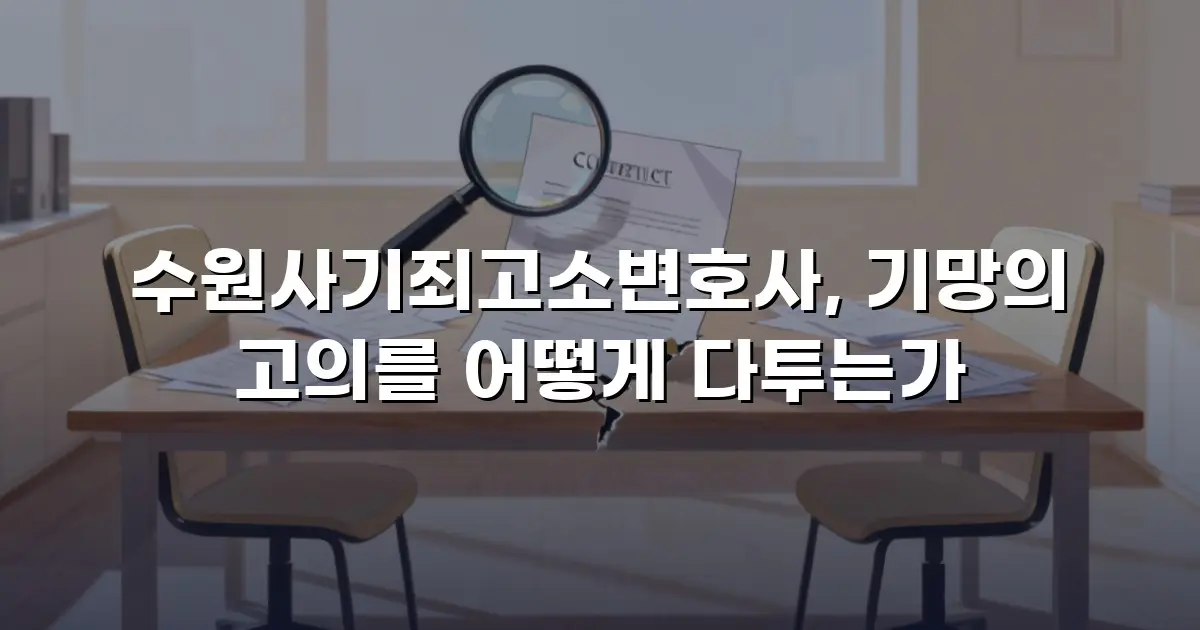 수원사기죄고소변호사, 기망의 고의를 어떻게 다투는가