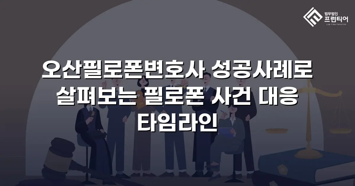 오산필로폰변호사 성공사례로 살펴보는 필로폰 사건 대응 타임라인