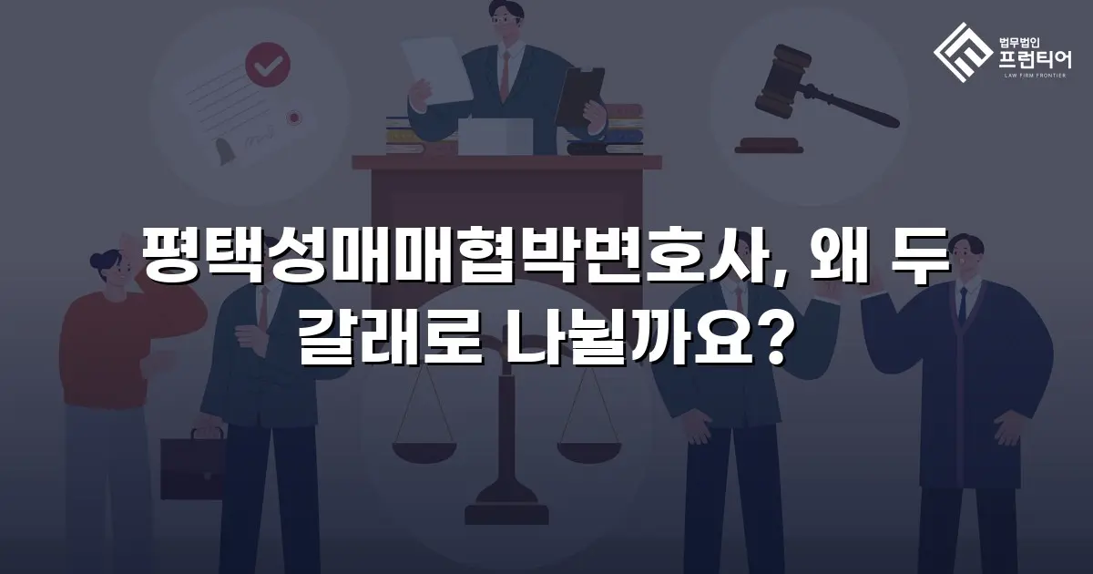 평택성매매협박변호사, 왜 두 갈래로 나뉠까요?