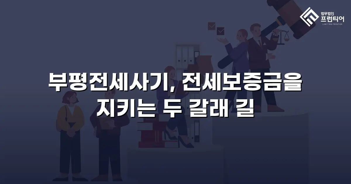 부평전세사기, 전세보증금을 지키는 두 갈래 길