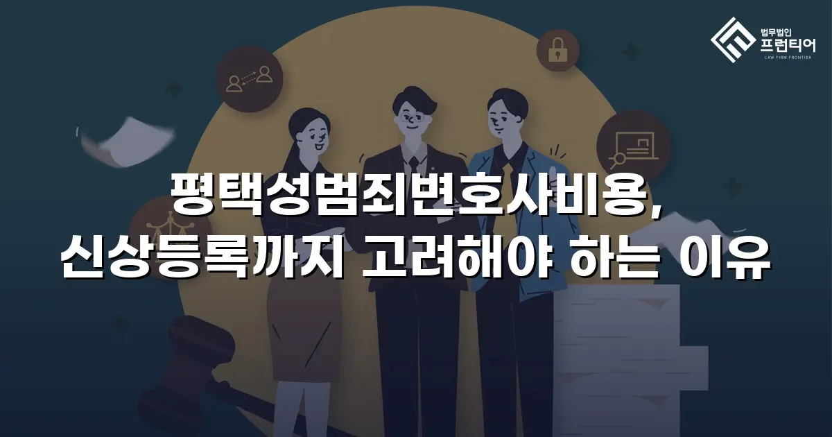 평택성범죄변호사비용, 신상등록까지 고려해야 하는 이유