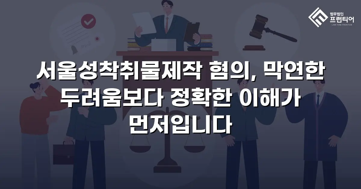 서울성착취물제작 혐의, 막연한 두려움보다 정확한 이해가 먼저입니다
