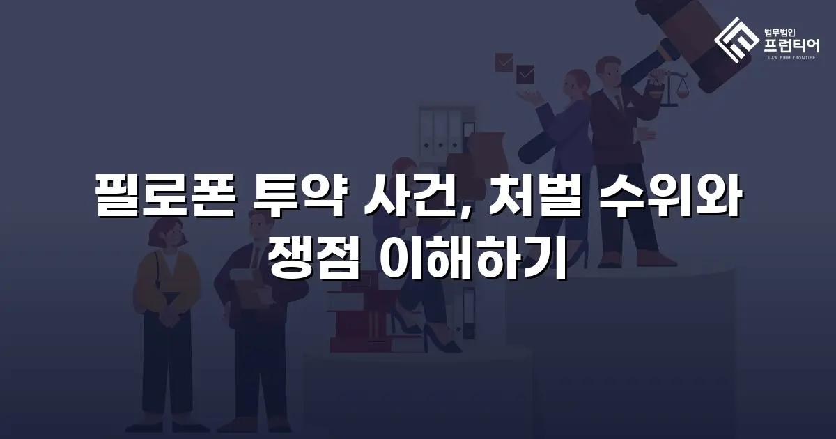 필로폰 투약 사건, 처벌 수위와 쟁점 이해하기