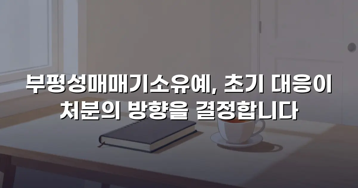 부평성매매기소유예, 초기 대응이 처분의 방향을 결정합니다