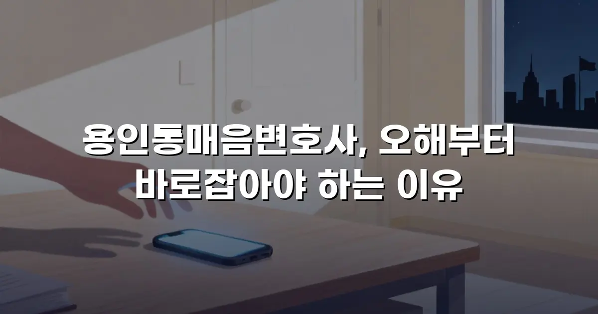 용인통매음변호사, 오해부터 바로잡아야 하는 이유