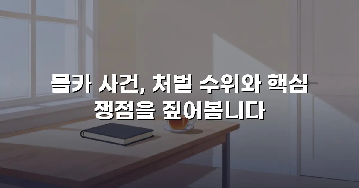 몰카 사건, 처벌 수위와 핵심 쟁점을 짚어봅니다