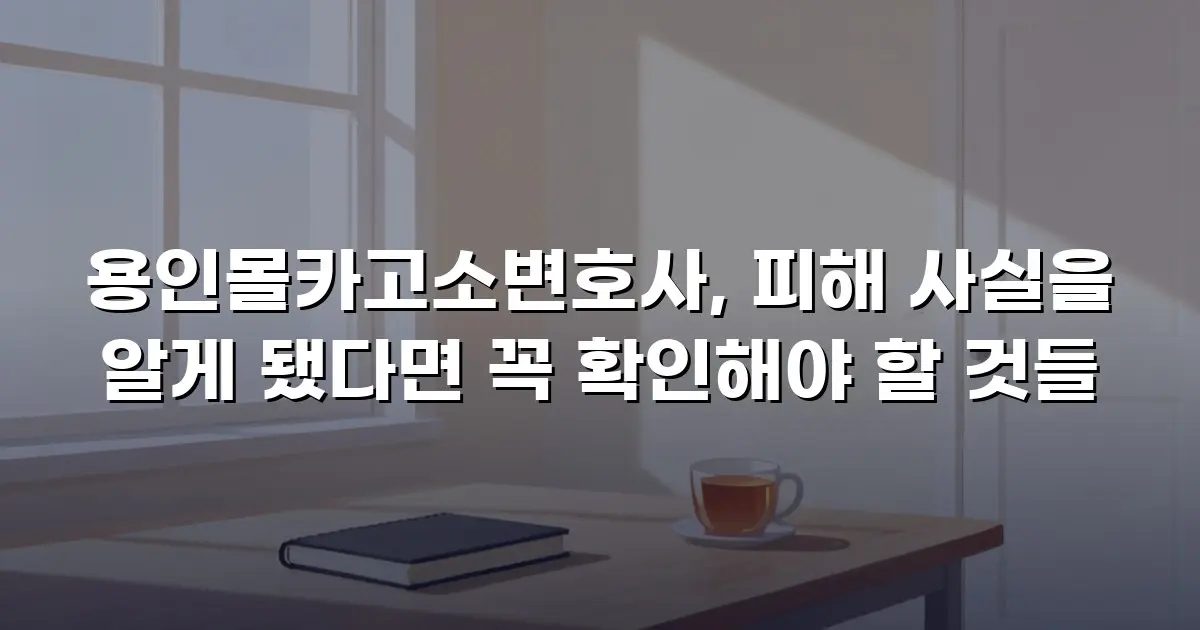 용인몰카고소변호사, 피해 사실을 알게 됐다면 꼭 확인해야 할 것들