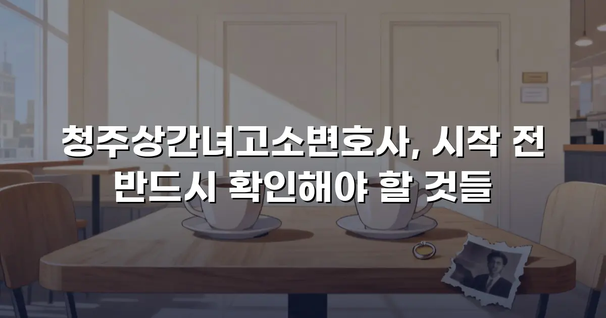청주상간녀고소변호사, 시작 전 반드시 확인해야 할 것들