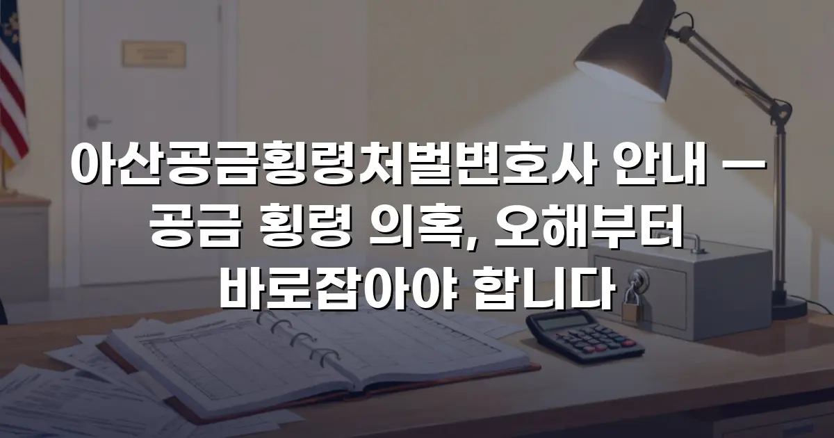 아산공금횡령처벌변호사 안내 — 공금 횡령 의혹, 오해부터 바로잡아야 합니다