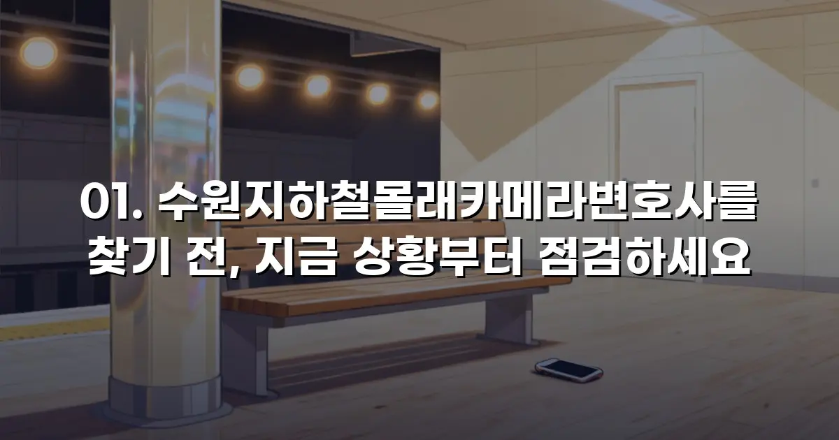 수원지하철몰래카메라변호사를 찾기 전, 지금 상황부터 점검하세요